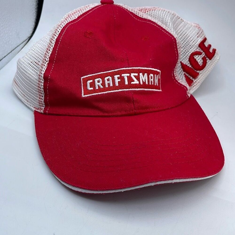 Craftsman Ace Hardware collaborative trucker snap back hat.